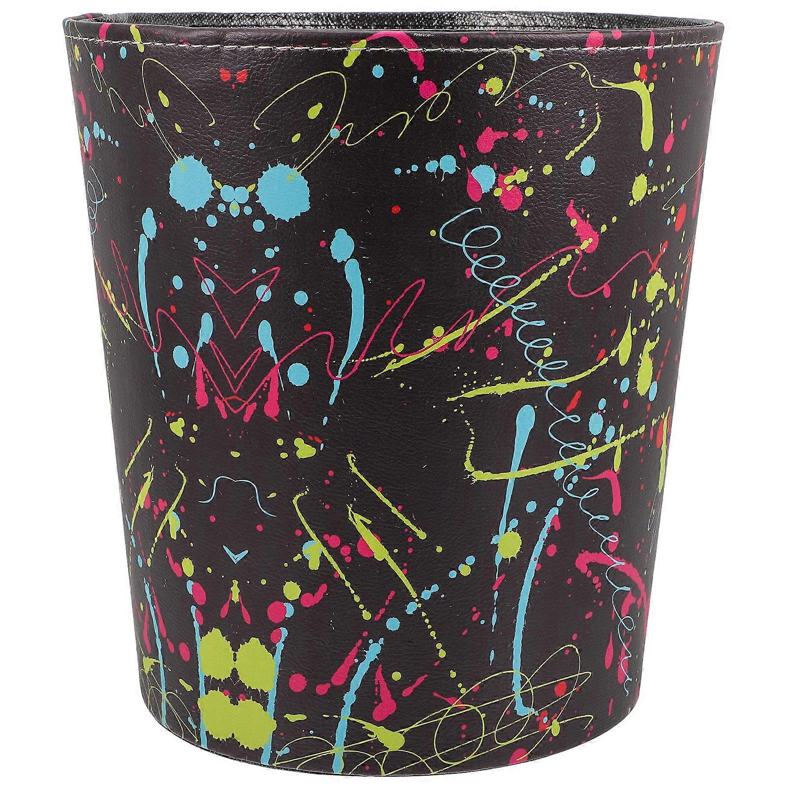 Trash Can Bedroom Waste Container Indoor Use Home Office Multi Material Waste Storage 1Pack