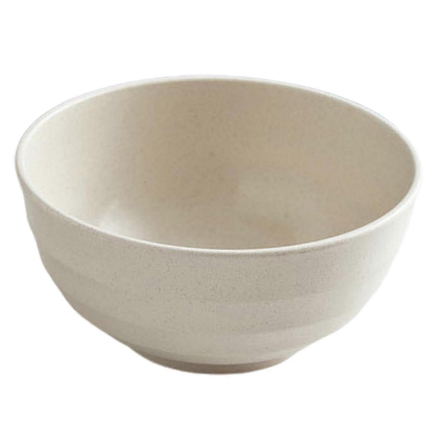 ZHOUBA Rice Bowl Easy to Clean High Capacity Stackable Healthy Ramen Serving Bowl for Dining Room