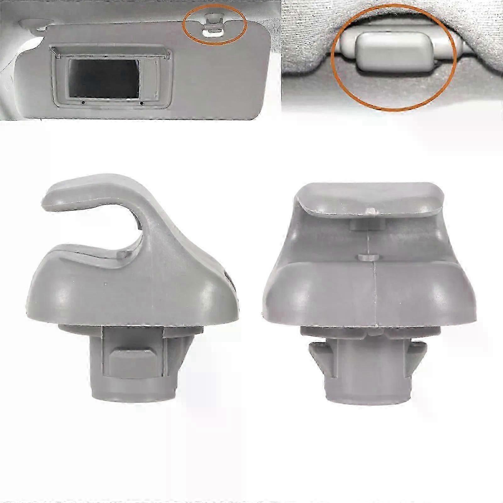 2Pcs Sun Visor Clip 88217S01A01ZA for Honda 98-07 Accord 96-04 Civic 07-11 CR-V 03-05 Odyssey 1999 - 2010 Element 2003 - 2005