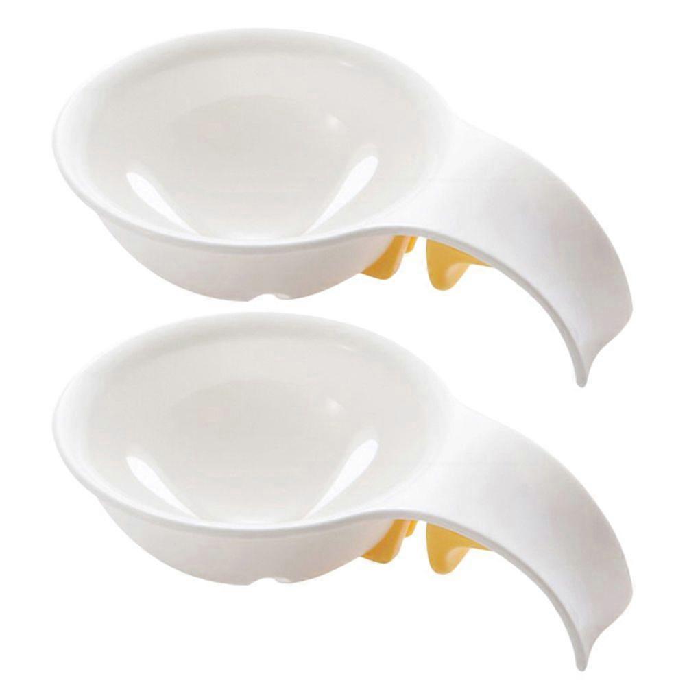2pcs Egg Yolk White Separator Reusable Egg Divider Kitchen Cooking Tools Convenient Egg Separator for Baking and Cooking