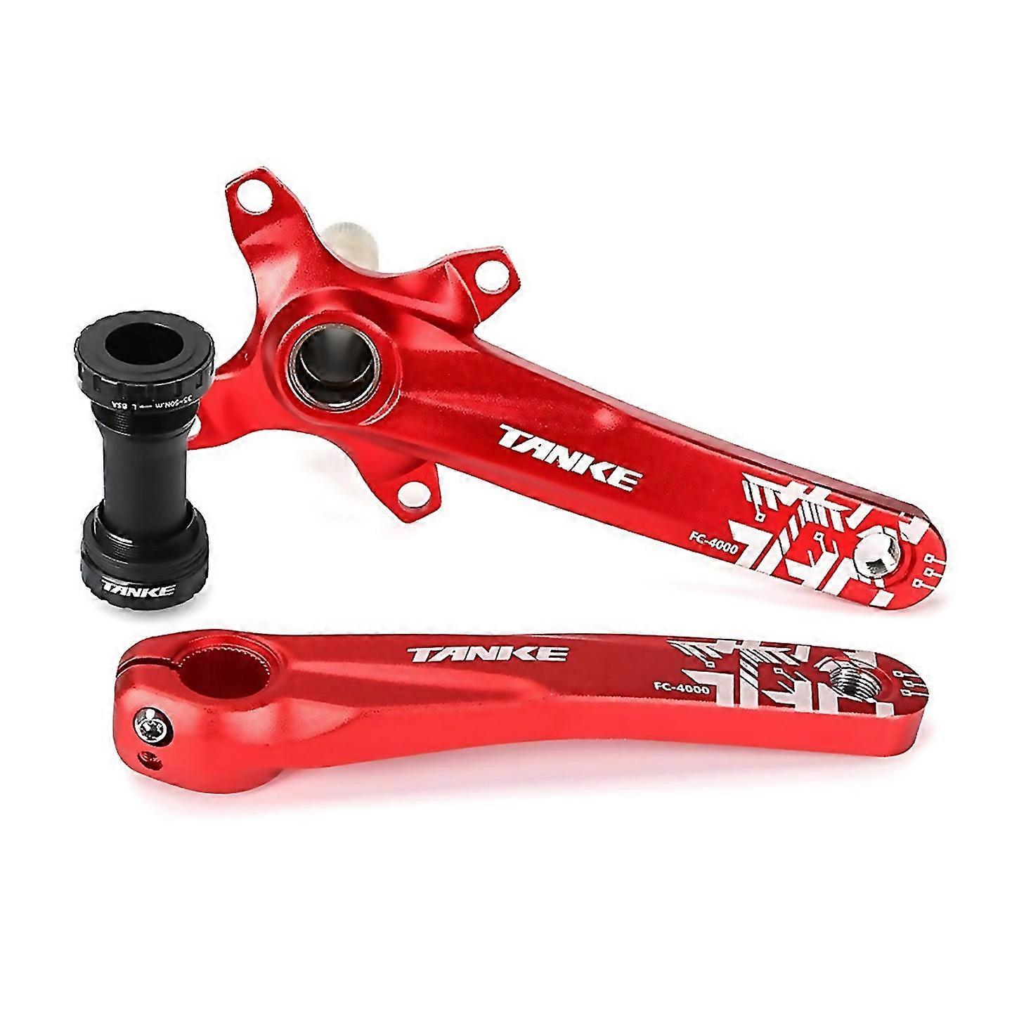 For Crankset 170mm Bicycle Chainring Red