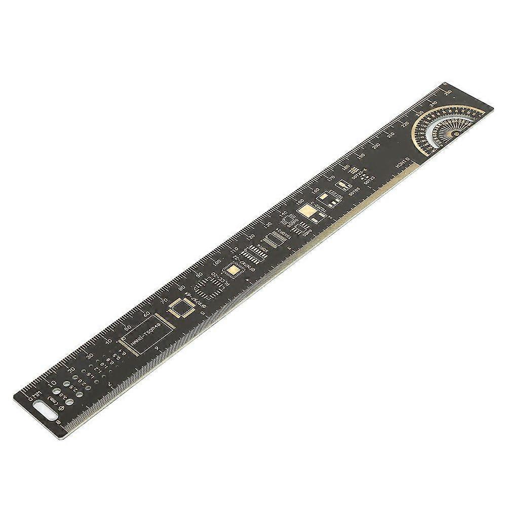 Multifunctional PCB Ruler (10 inch, 25 cm) for Electronic Engineers