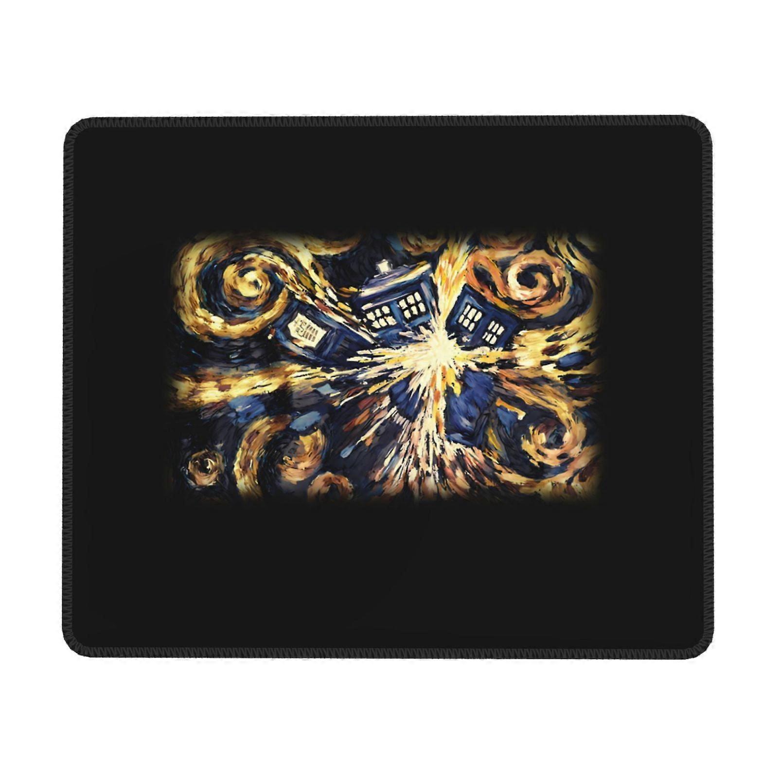 Doctor Who Rubber Lock Edge Mouse pad, Office Desk pad, Writing pad, Multi Code Game pad Mouse Pads for Computers Laptop Mouse Mouse Pad