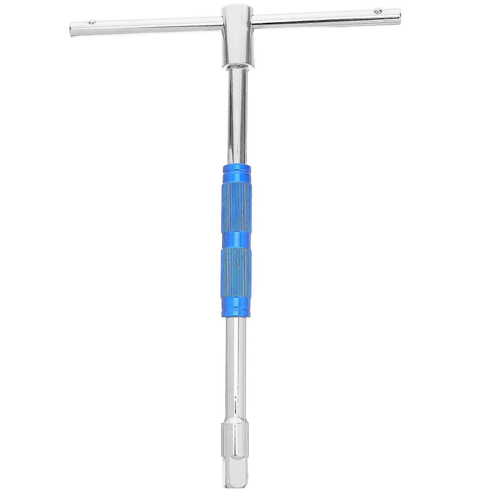 T Handle Ratchet: Adjustable Hex Key Wrench - Metal Hexagonal Socket Wrench For Car Motorcycle Electric Vehicle Repair Socket Tool