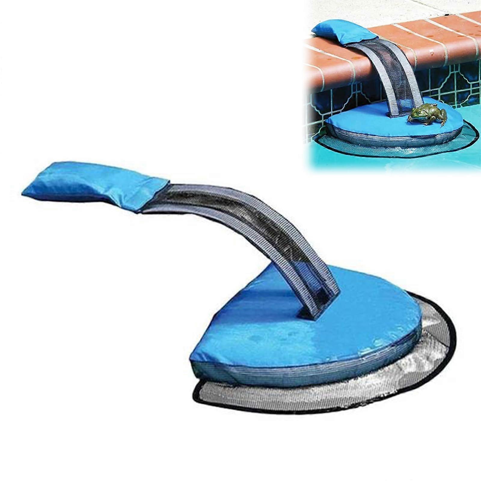 Animal Swimming Pool Escape Net, Critter Escape Ramp For Pools, Floating Ramp Devices, Pool Safety Ramp, Durable Plastic