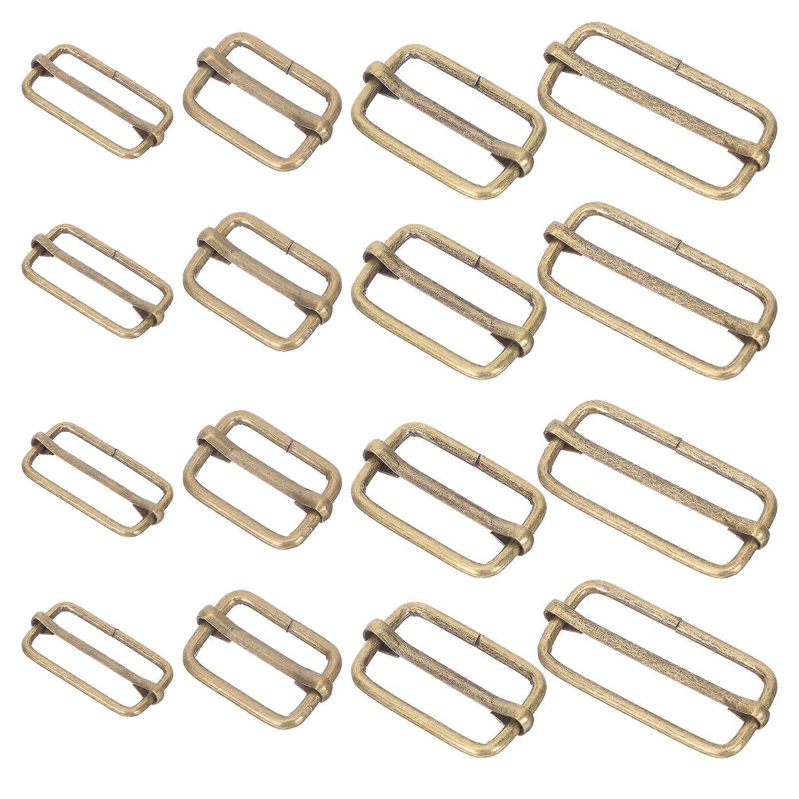 80Pcs Metal Buckles Bag Buckle Adjustable for Luggage Strap Use