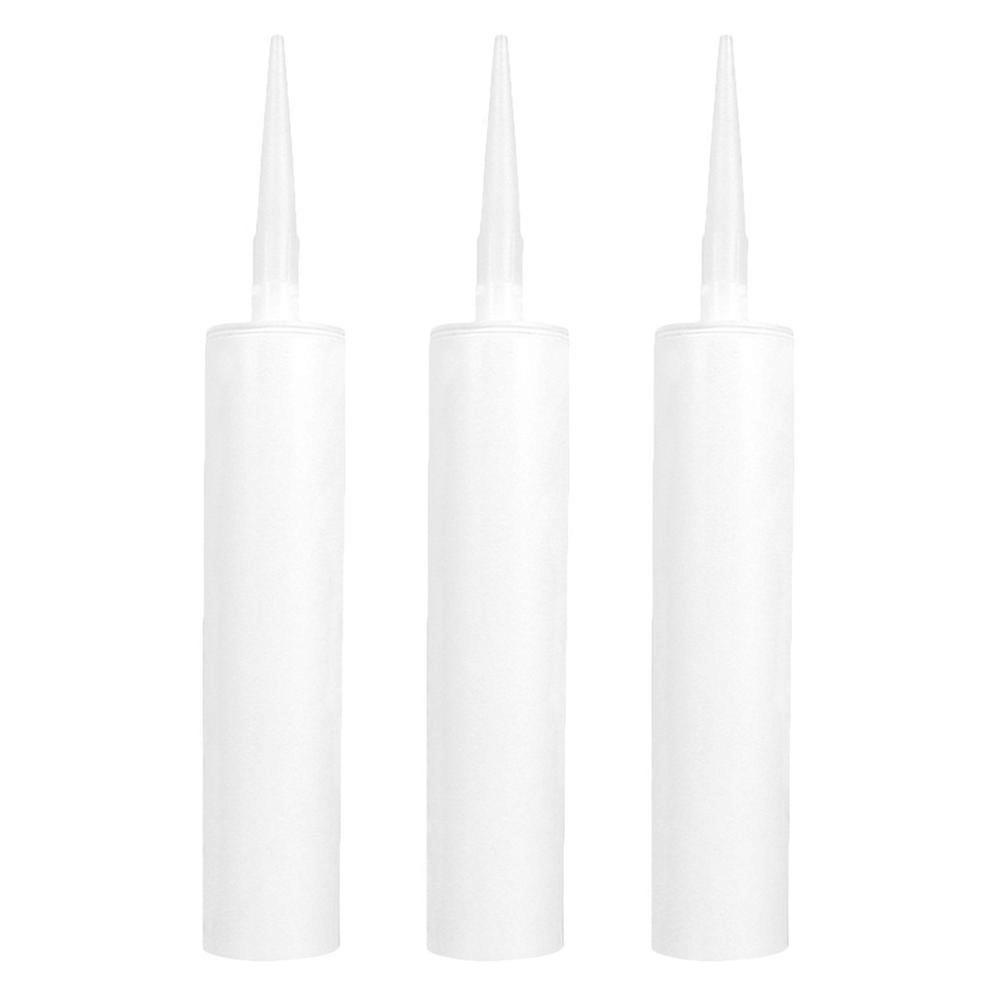 Caulking Sealant Tubes Empty Caulk Tubes for Caulking 12Pcs White