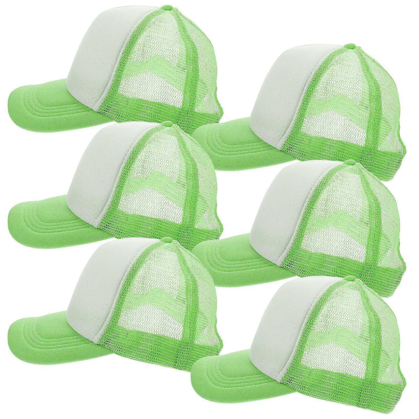 Mesh Baseball Hat for Sublimation Heat Transfer 20Pcs DIY Cap