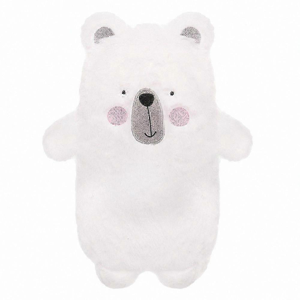 750ML Plüsch 3D Tier Fleece Abdeckung für Wärmflasche Kuschelig Weich Warm Accessoire