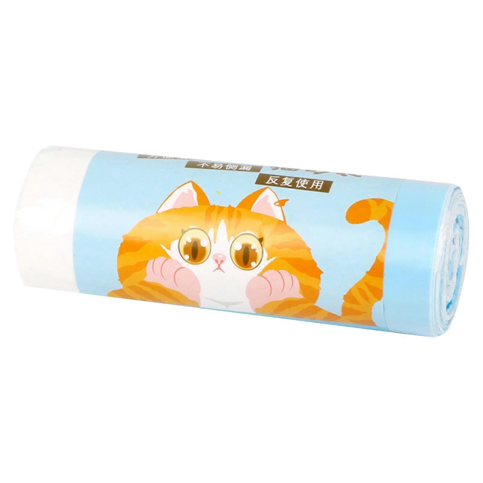 for Cat Pan Bags Durable Drawstring Litter Box Liner for Extra Thickened Kitty W