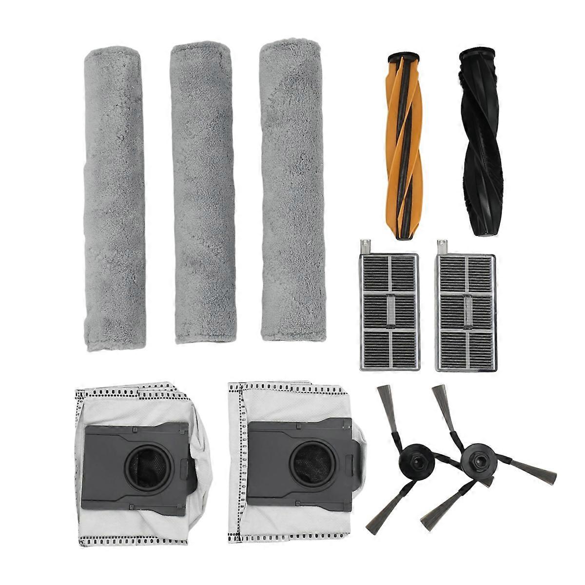 For Aqua10 Ultra RAK70 Cleaning Kit, Mop Cloth, Side Brush, Roller Brush, Main Brush, Filter, HEPA F