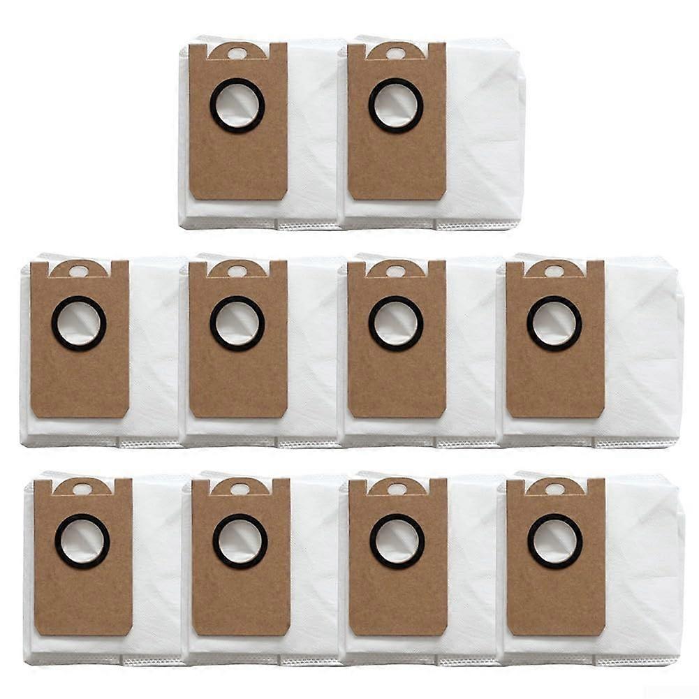 Robot Vacuum Dust Bags Compatible With iHome S1 Pro And Nova, T10 Plus, Ultenic T10, Laresar L6 Pro Replacement 10 Pack