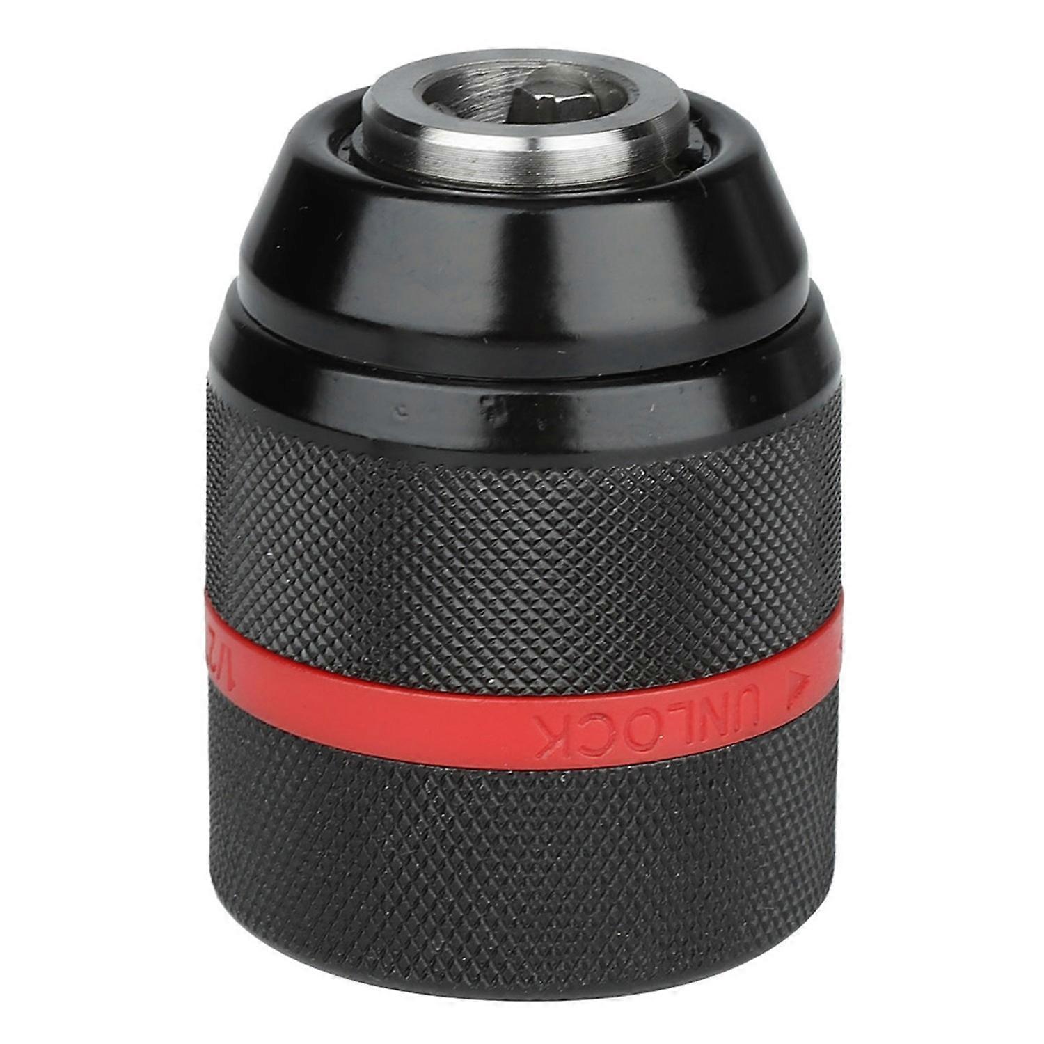 Features:
The chuck can hold the drill bit tightly and sturdy,not easy to loose.
Durable and has lon