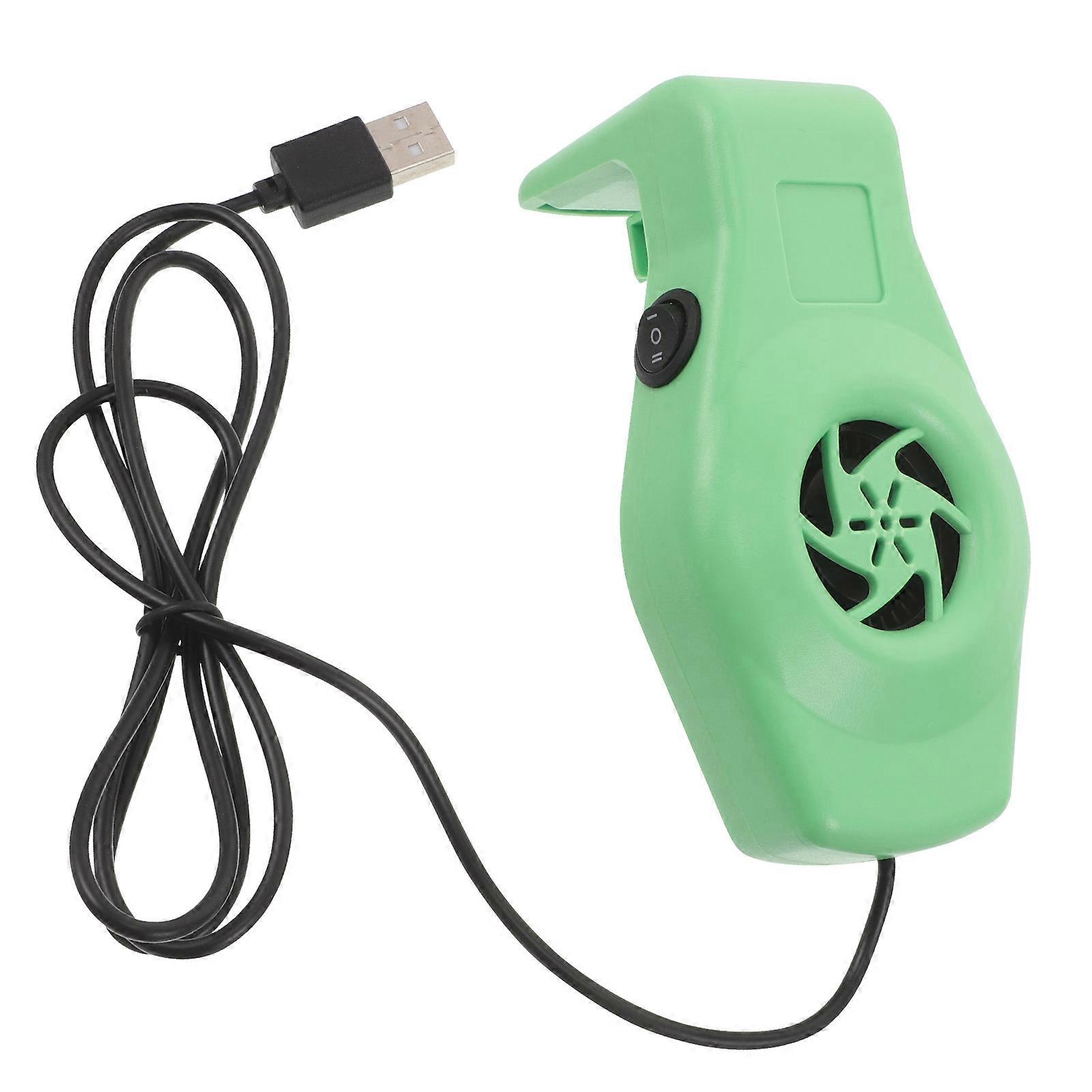 Energy Efficient Cooling Fan For Planted Tanks With Adjustable Speed Controller In Green 1Set