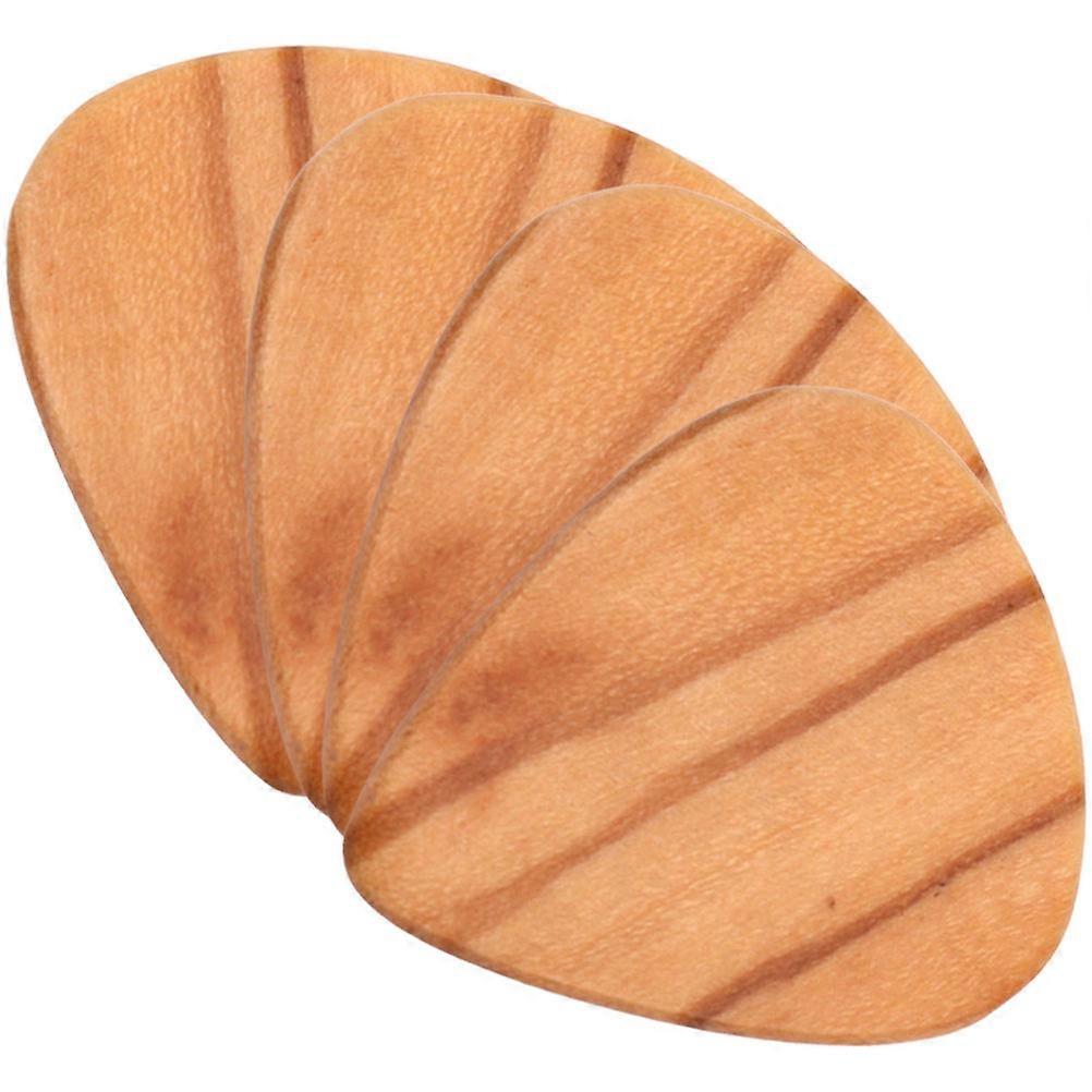 Guitar Picks 8 Pcs Light Brown Electric Folk Guitar Plectrums Ideal For Performance And Practice Durable Playing Tool