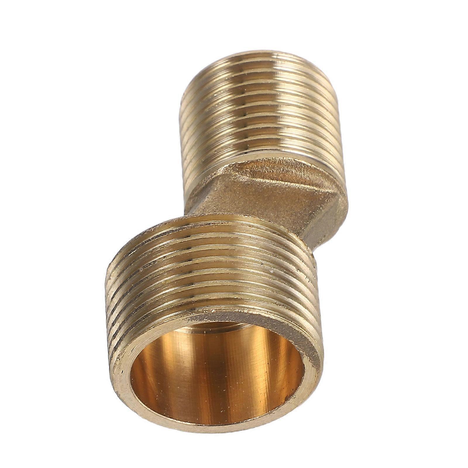 Copper Faucet Elbow Screw Offset Adapter for Bathtub Installation 5Pcs