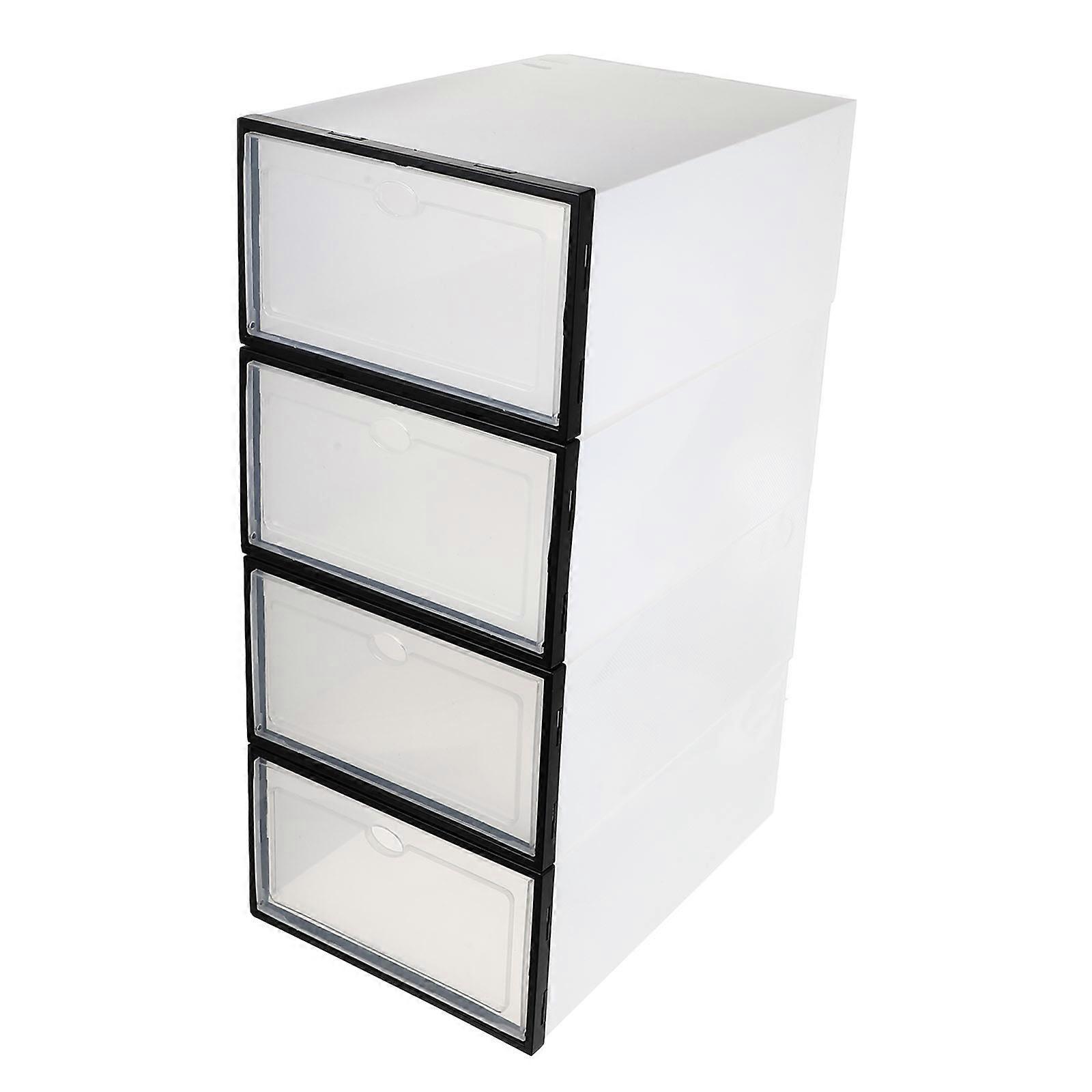 Waterproof Shoes Box Thickened Shoe Holder Box for Storage 8Pcs