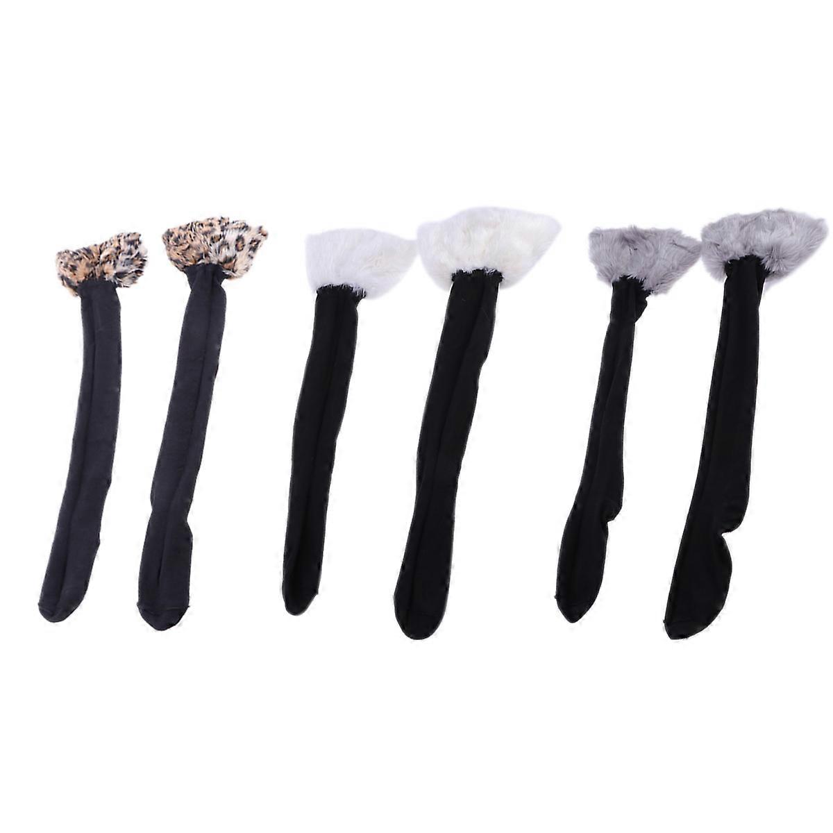 Cuff Boot Socks Leg Warmer for Boot Use 3Pcs Pair of Women