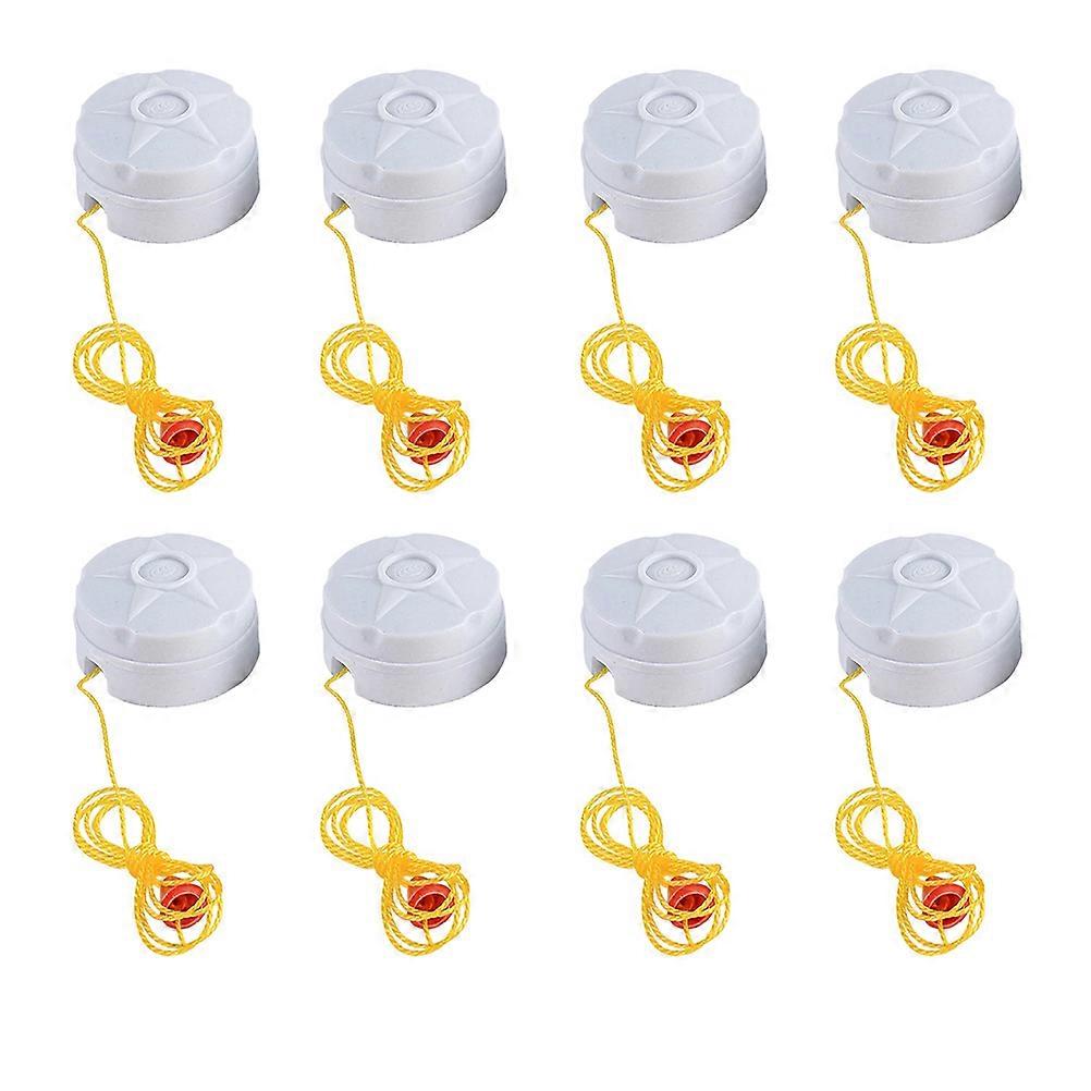 Pull for Ceiling Fan 20 Pcs Decorative Ornament Repair Square White Simple Control