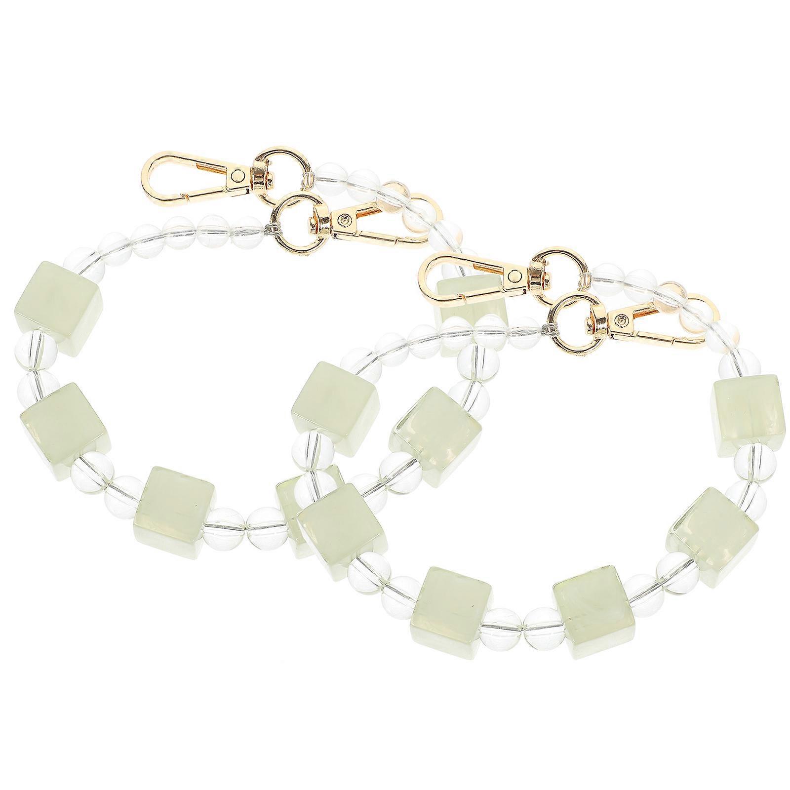 Acrylic Bag Chain Purse Chain Strap Replacement Set 8Pcs