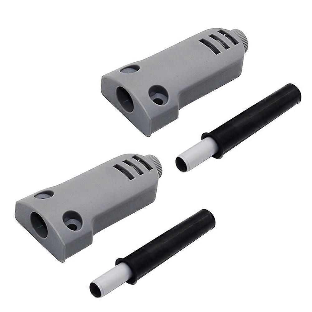 Wardrobe Door Dampers 2Pcs Grey Anti-Collision Buffer For Homeowners DIY Enthusiasts In Furniture Assembly