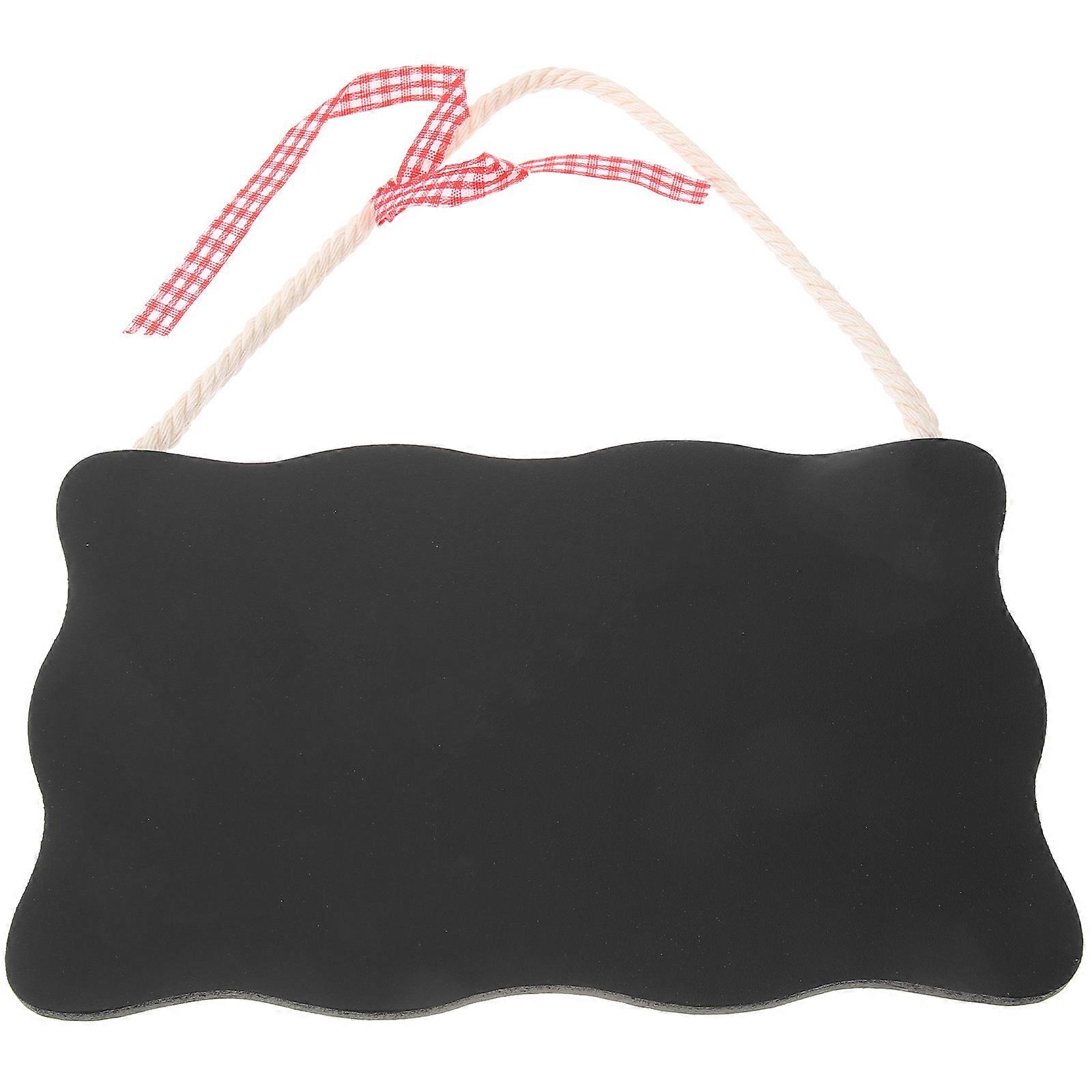 Message Blackboard Double-Sided Wood Sign for Home 3Pcs Set