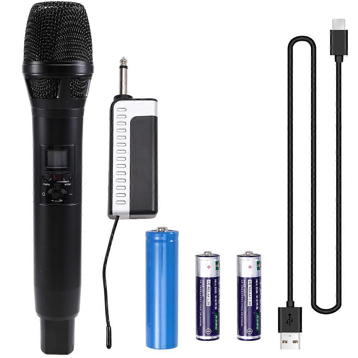 Wireless Microphone Handheld Mic Microphone for Party Karaoke Professional Church Show Meeting