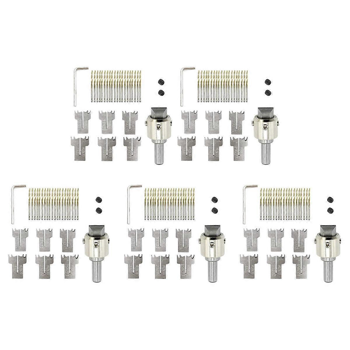 30 PCS Ring Drill Bit Set, 16-21mm Blades Ring Maker Bead Drill Bit