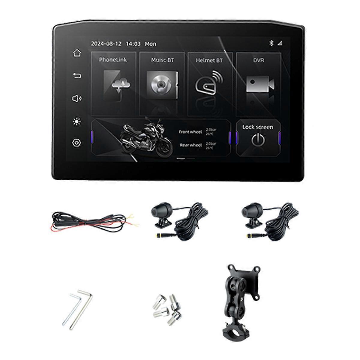 6.25inch Removable Navigation Screen Wireless Carplay Android