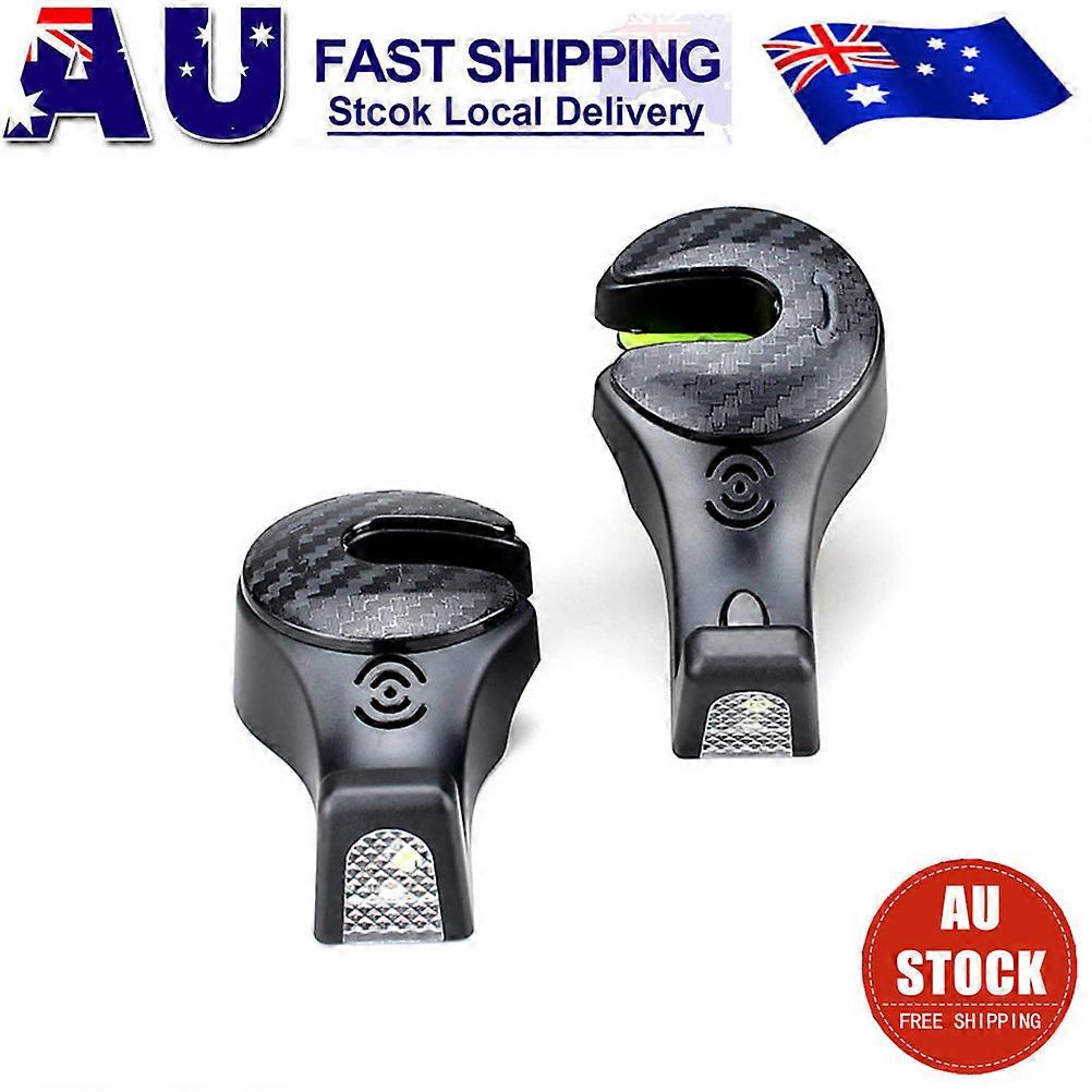 Car Headrest Hook for Car Use with Flash Light 4Pcs Durable ABS Hooks