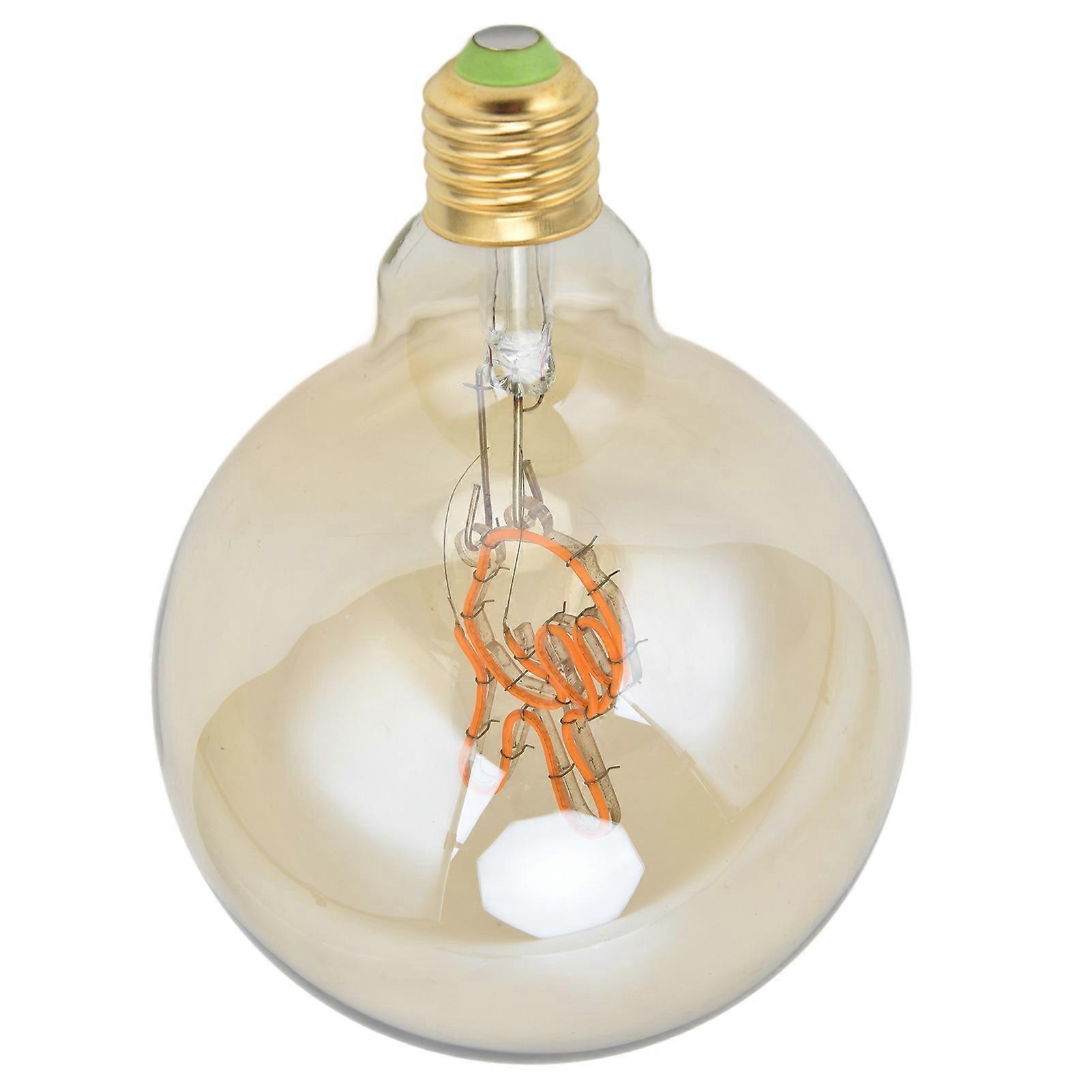 LED Bulb Light 4W Dimmable Warm Light Unique Retro Bulb Light E27 E26 LED Bulb