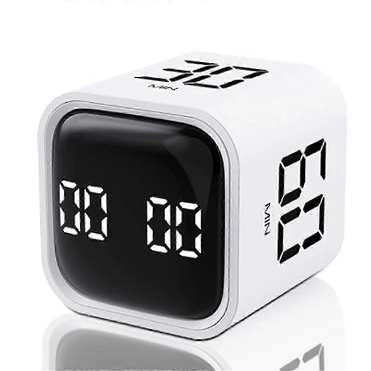 Square Timer,Rotation Timer,5/10/30/60 Minutes and Custom Countdown,Productivity Timer,For Tasks,Wo--