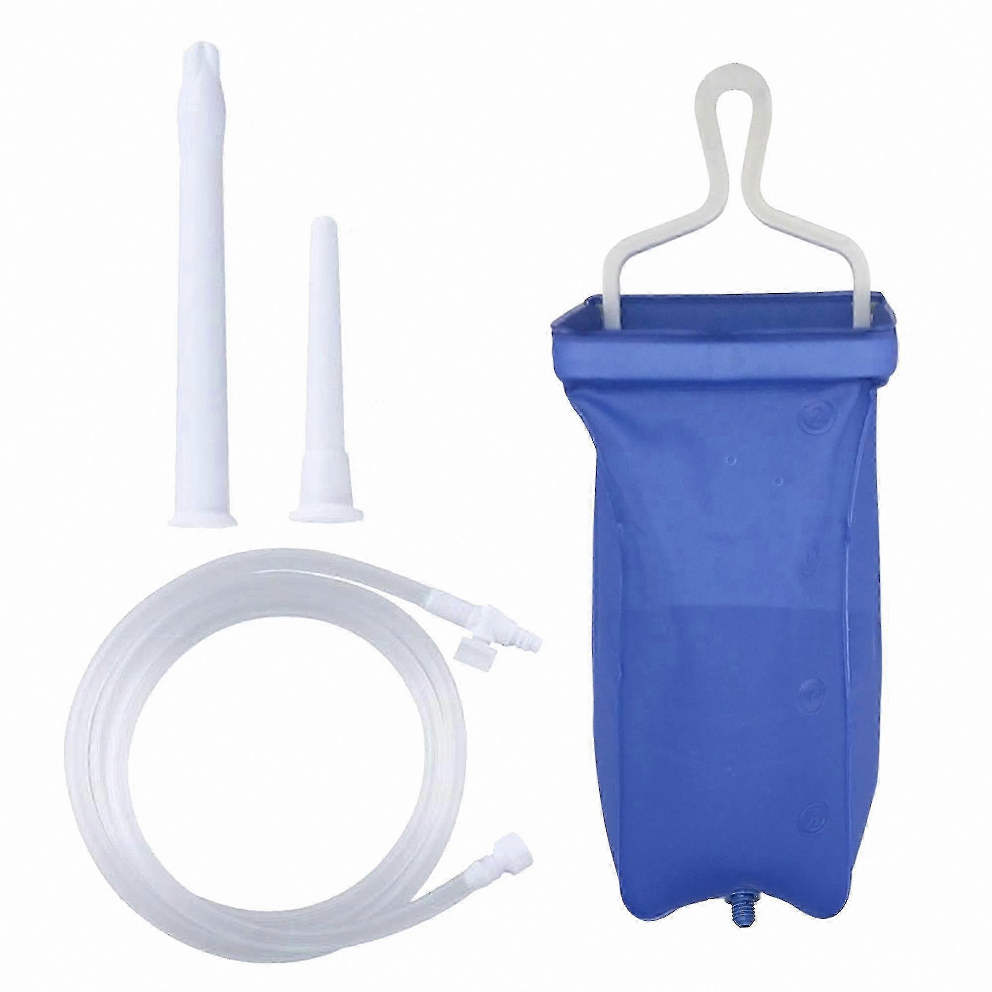 Colon Cleansing Irrigation Kit for Home and Travel Use 2L Enema Set for Adults