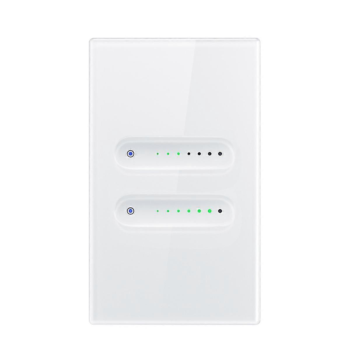 Tuya Smart ZigBee Wall Touch Light Dimmer Switch US Dimmer Switch Smart Life APP Remote Control Home