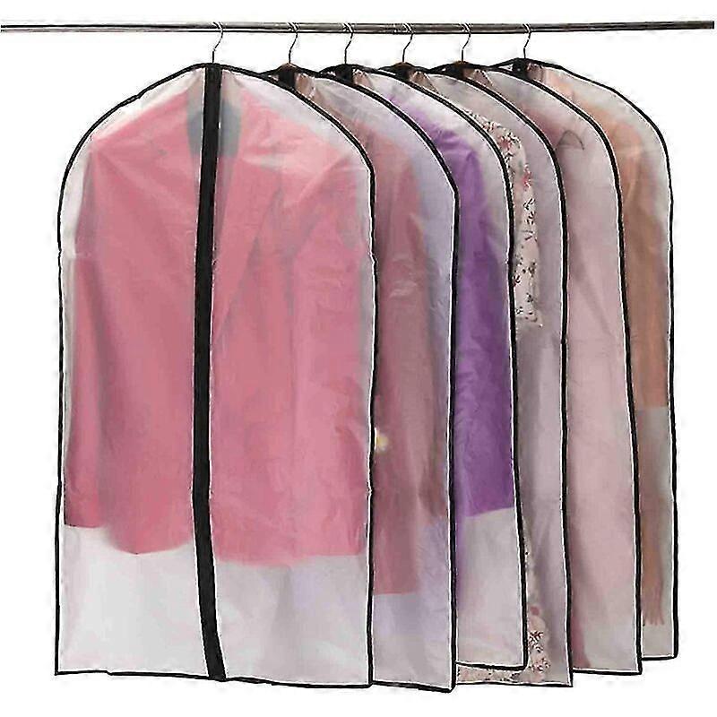 Garment Covers Dustproof Clothes Covers Moth Proof Coat Bag With Zip Peva