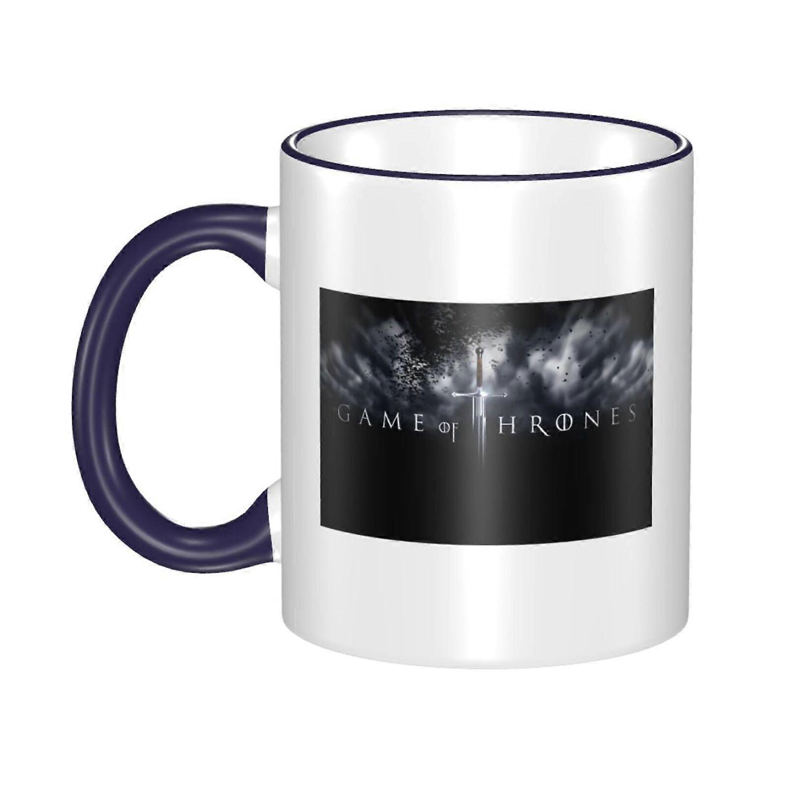 Game Of Thrones Coffee Tea Double Side Ceramic Mug Office Work Cup Gift