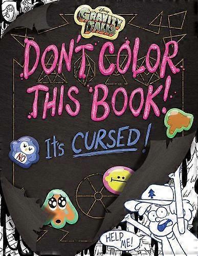 Gravity Falls Don't Color This Book - Emmy Cicierega - Paperback - English Book - Children?s Teenage fiction and true stories