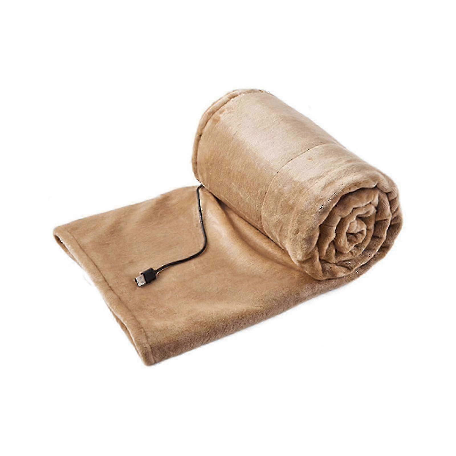 Best Seller-usb Heated Blanket,heated Car Blanket,machine Washable Super Cozy Soft Heated Blanket With 3 Heating Levels & Timing Function p20241