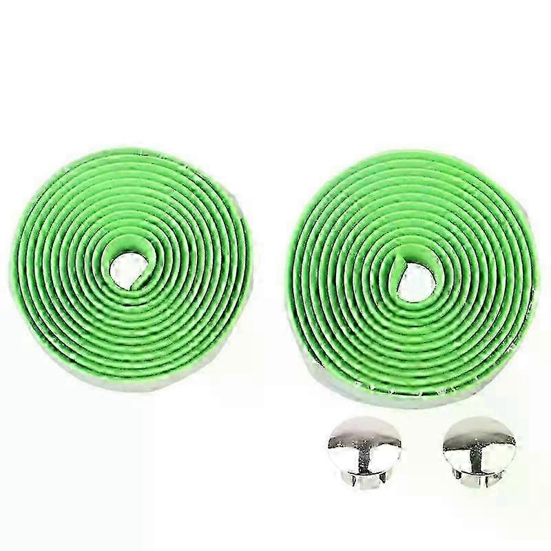 2pcs Bicycle Handlebar Tape Breathable Soft Wrap Sweat-absorbing Non-slip Handlebar Belt Shock Absorption Bicycle Accessories 2025