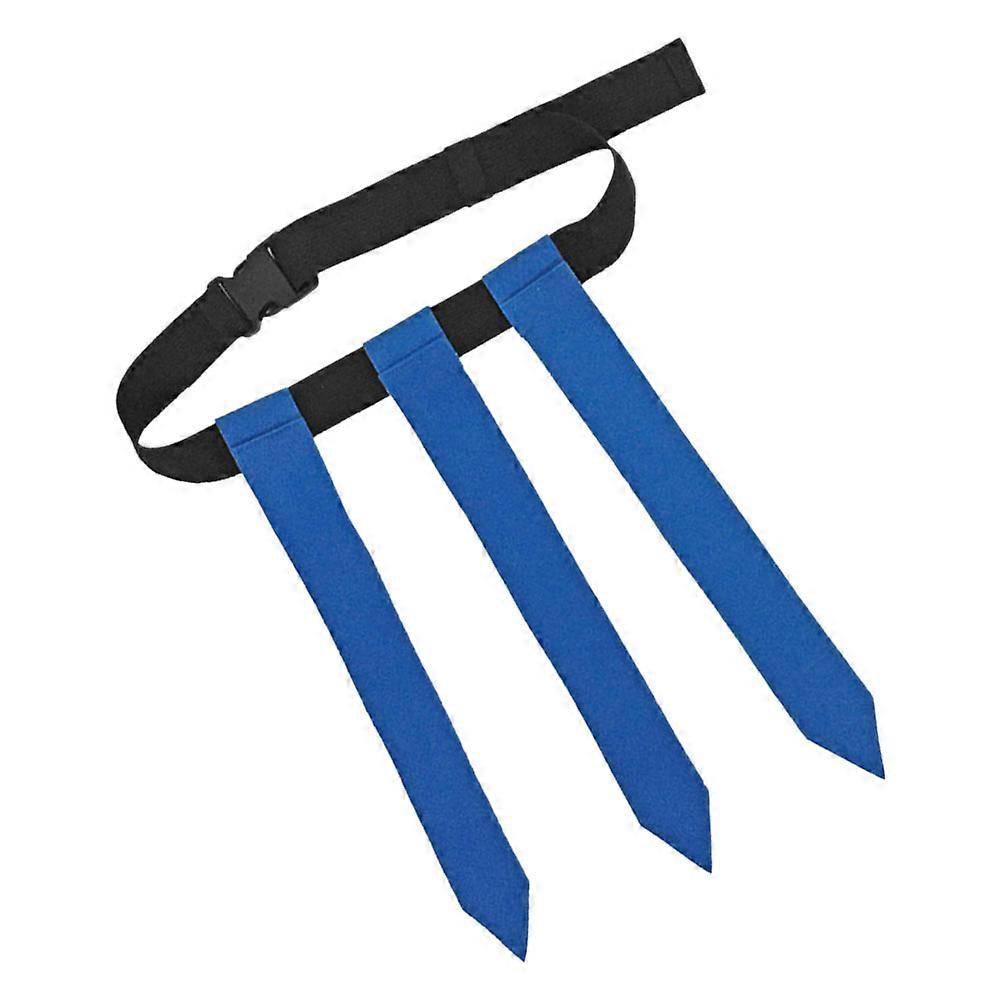 Football Flags Football Belt with Adjustable Training Function Blue