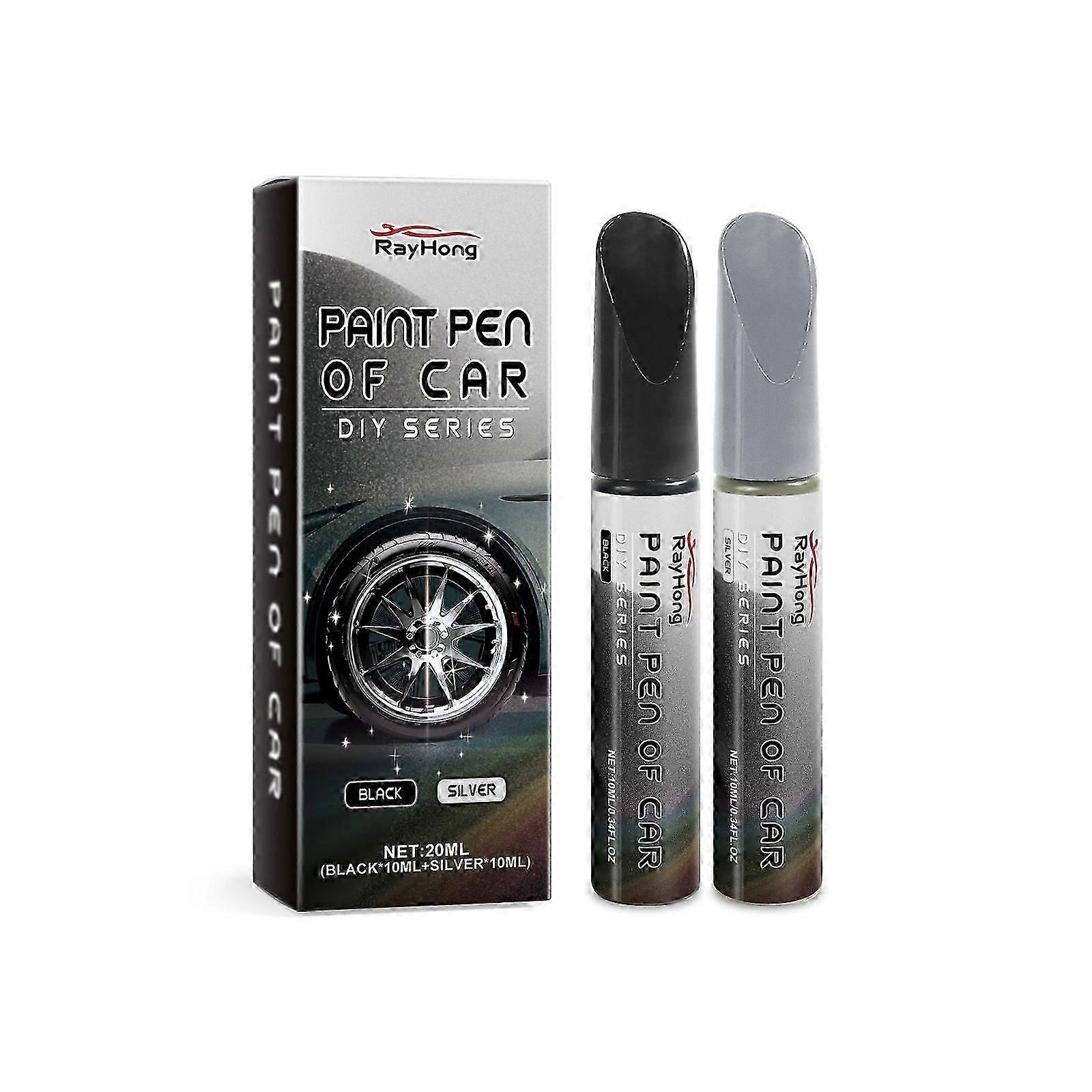 Rayhong Car Wheel Hub Scratch Care Pen, Car Wheel Hub Scratch And Scraping Touch-Up Paint Polishing Scratch Coating Agent