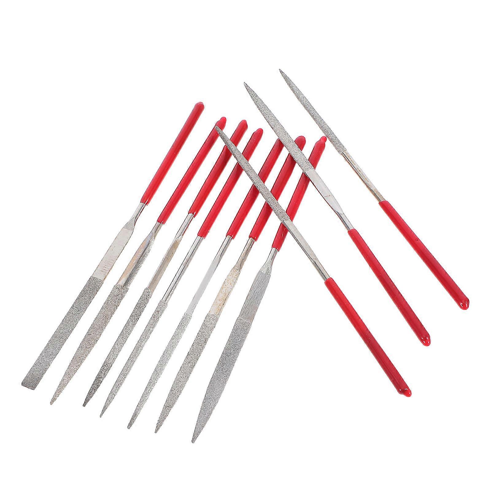 Mini Metal File Set Needle File Set for Crafting and Repair 10Pcs Small Tools