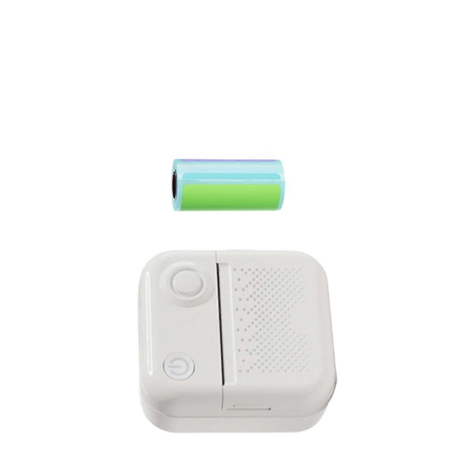 Handheld Label Printer Wireless Mobile App Integration For Organizing Home Office Supplies Sticker Machine  White
