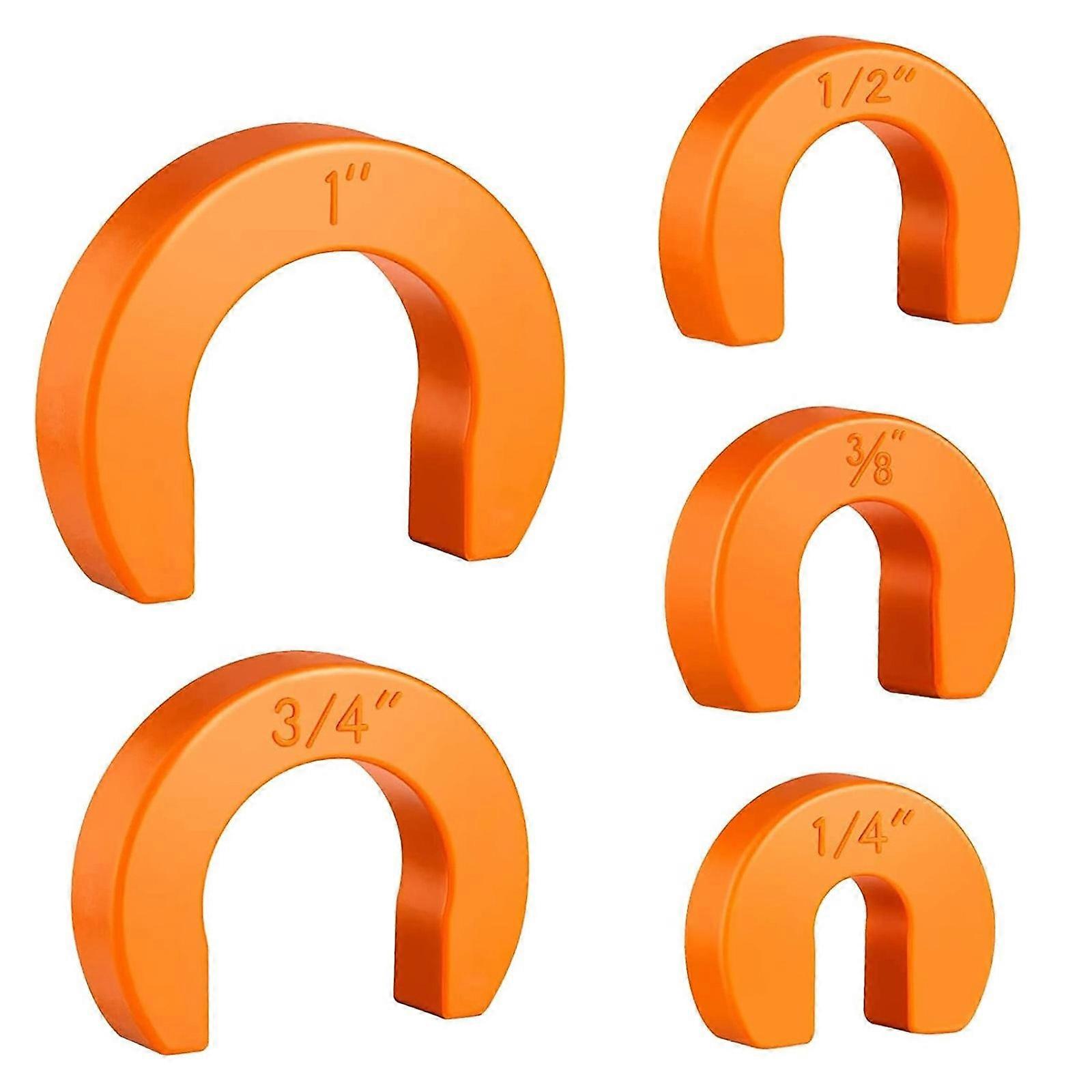 5Pcs Plumbing Disassembly Set For Push Connect Systems, Plastic Disconnect Clip Tool For Home Improvement Projects Multicolor