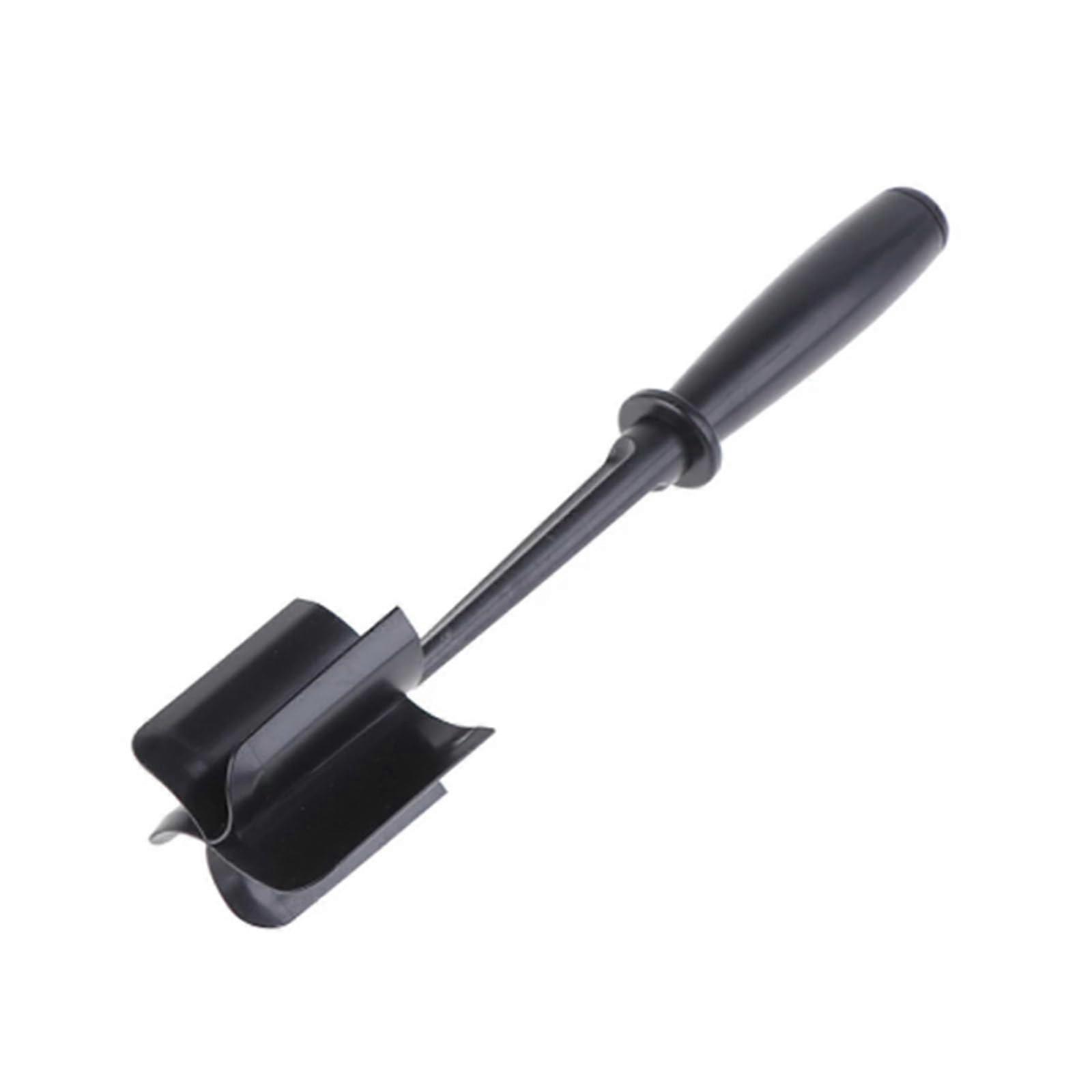 Meat Chopper for Ground Beef and Hamburger, Kitchen Utensil Tool for Mincing, Black Nylon Grinder
