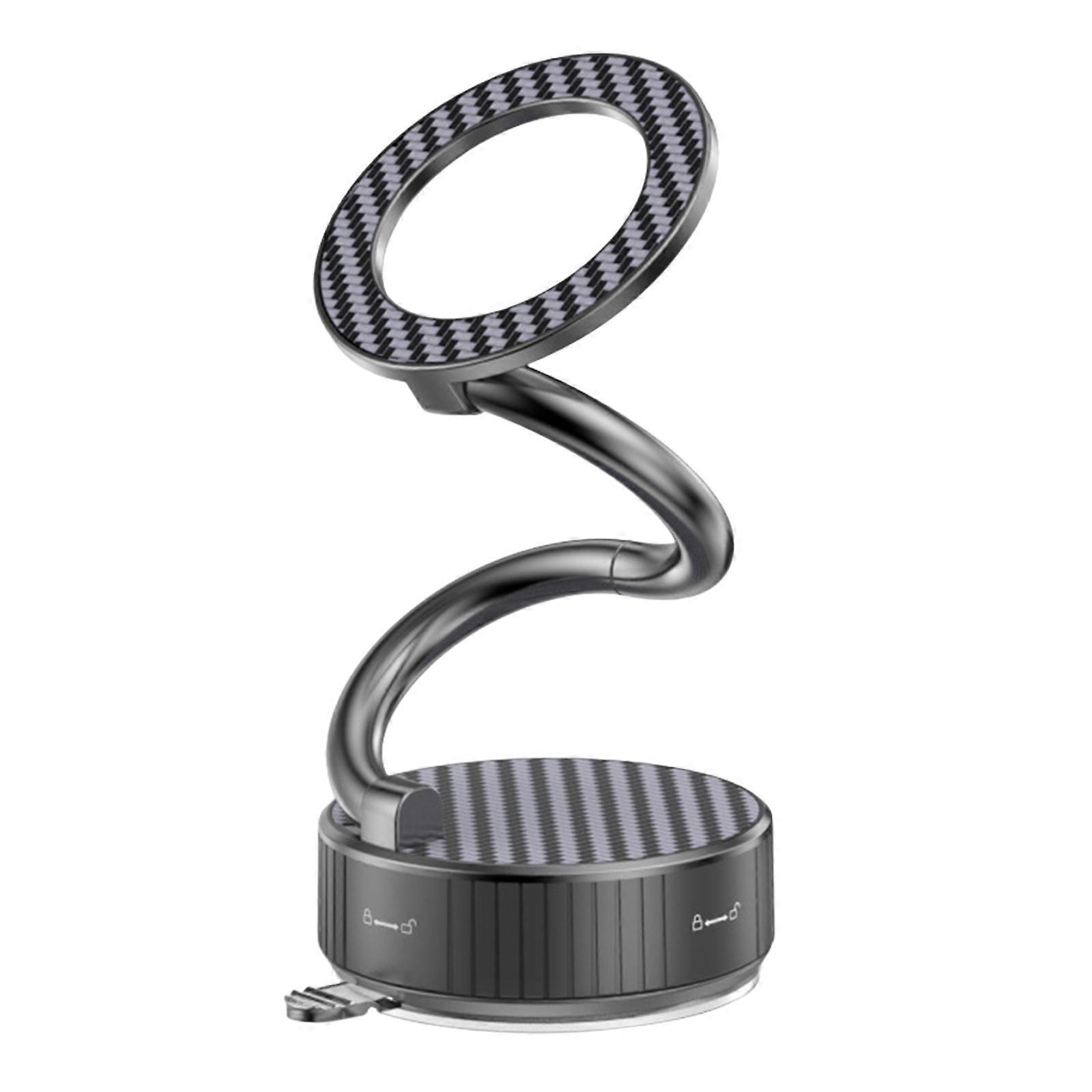 Flexible Magnetic Telephone Holder for Trucks Adjustable Viewing Junctions Collapsible Design Naught Slip Metal Base Multicolor
