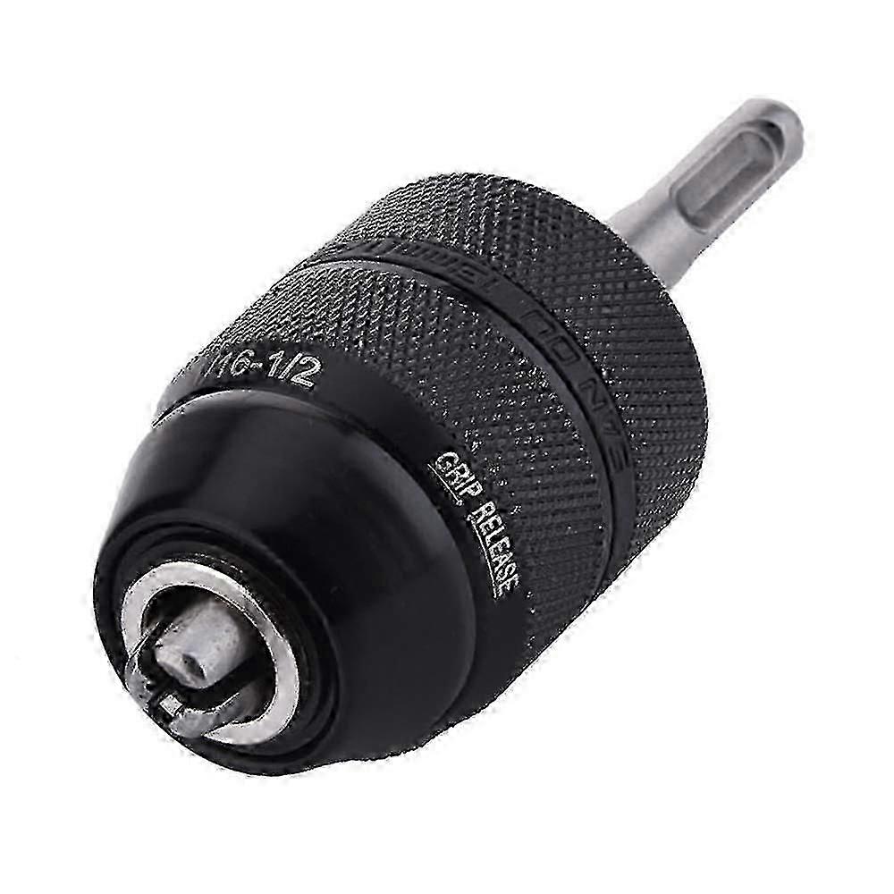 2-13MM Keyless Drill Chuck with SDS Plus Adaptor, Heavy Duty 1/2-20UNF Impact Drill Chuck Converter Quick Change Adapter Conversion Tool