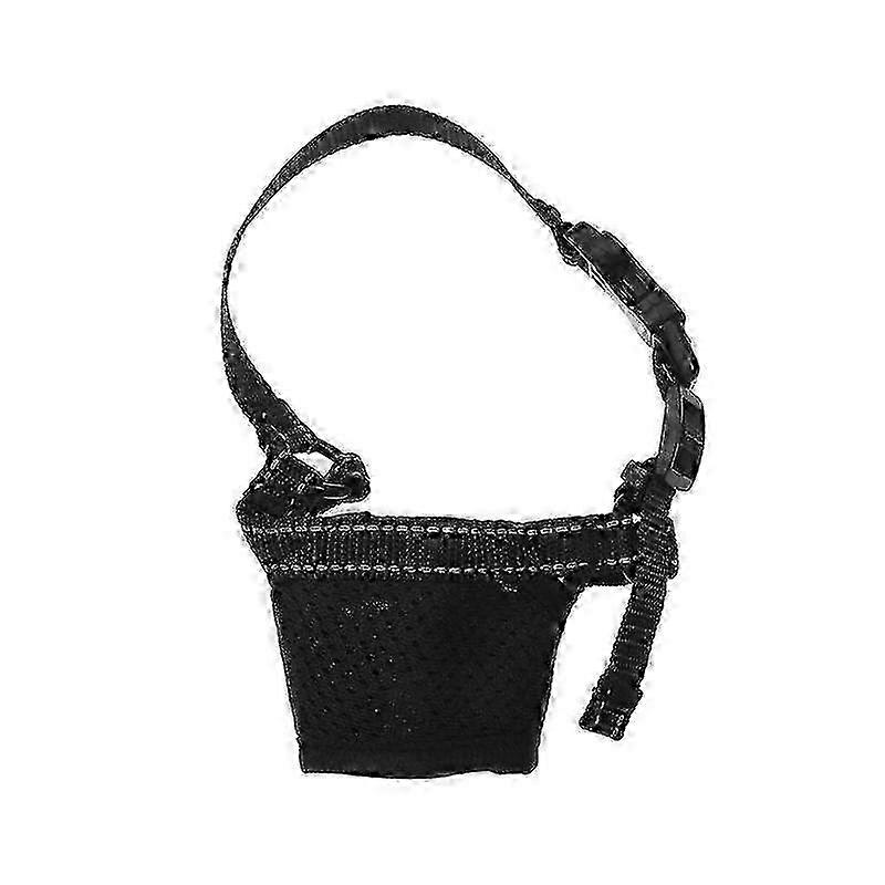 Soft Muzzle For Dog To Anti And Prevent Biting Barking Chewing Air Mesh No Muzzle With Adjustable Strap