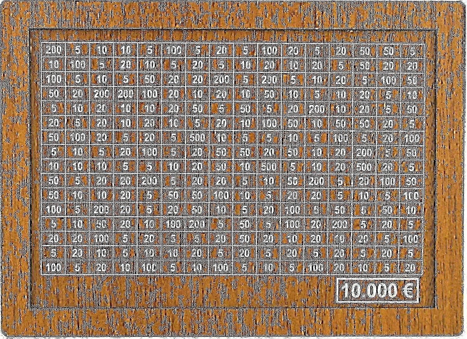 4 Sized Piggy Bank Set - Track Savings with Numbered Goal Markers