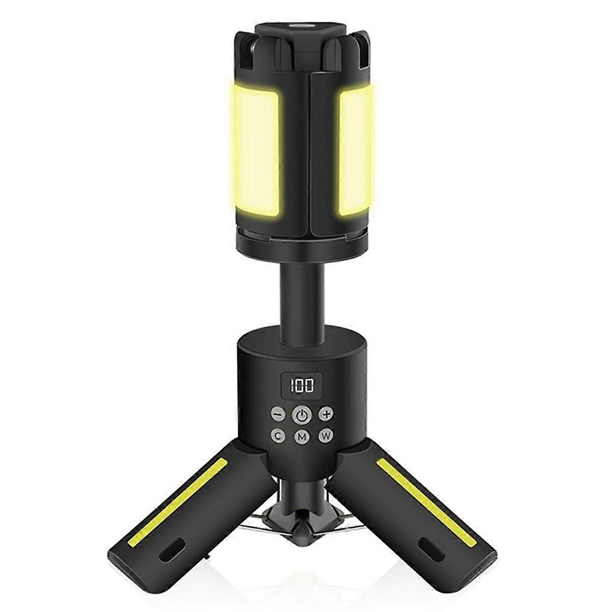 Camping Lantern with 14000mAh Battery, 6000LM Telescoping Light, Waterproof, Magnetic, Multi-Mode,